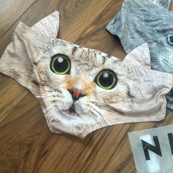 SHEIN Novelty, cat panties size medium NWT - Picture 2 of 13